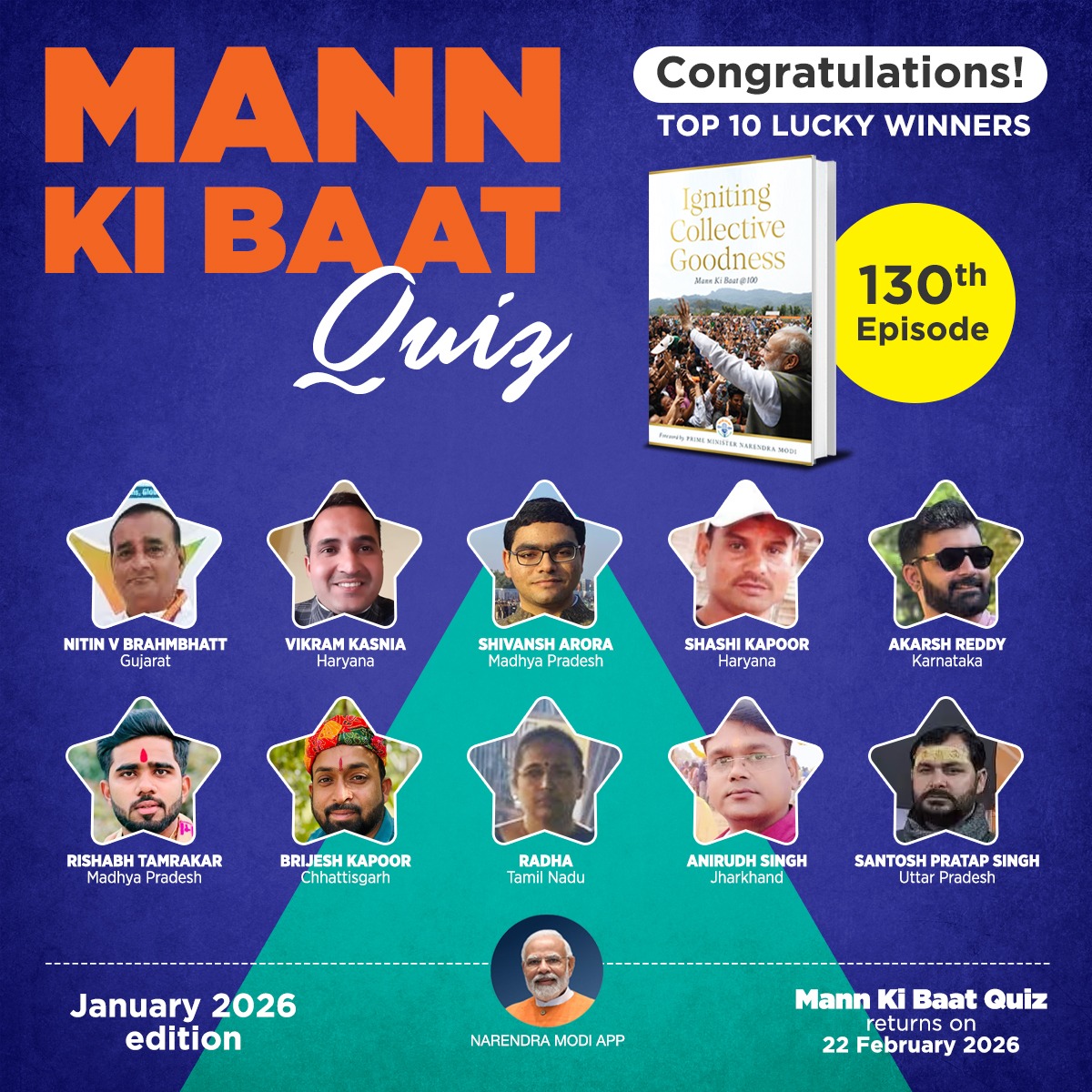 NarendraModi App tweet media