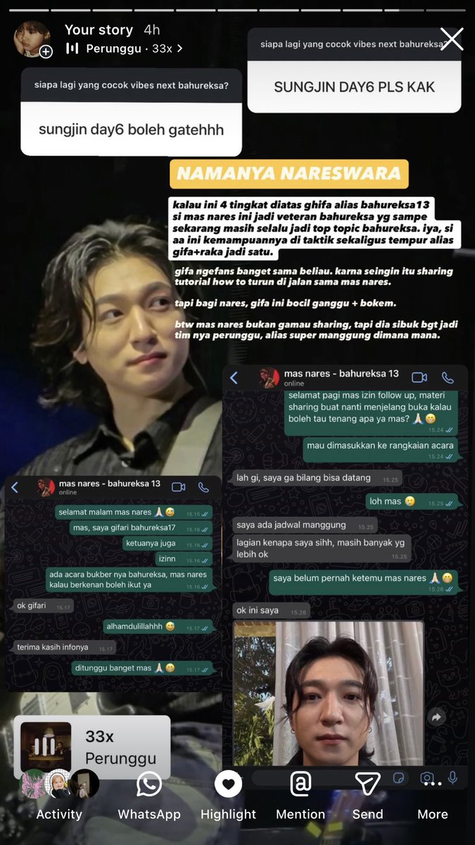 jeonavia's tweet photo. jujur selain adminnya lagi belajar mengembalikan ability nulis, ternyata adminnya jadi introvert (pliss percaya🤭) jadi seringnya via insta.

btw, aku lagi bikin silsilah bahureksa kalau ngelebarin sayap cari member baruu.

meet me on insta https://t.co/w5VIVXtuOS https://t.co/1ZG9vcI0qv