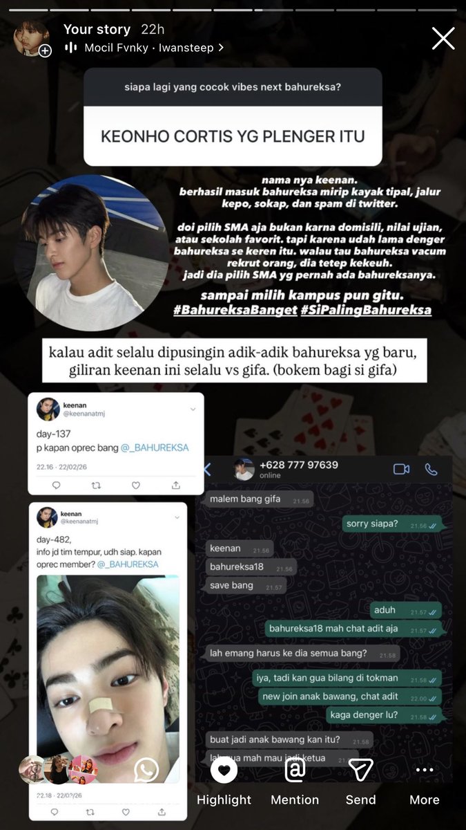 jeonavia's tweet photo. jujur selain adminnya lagi belajar mengembalikan ability nulis, ternyata adminnya jadi introvert (pliss percaya🤭) jadi seringnya via insta.

btw, aku lagi bikin silsilah bahureksa kalau ngelebarin sayap cari member baruu.

meet me on insta https://t.co/w5VIVXtuOS https://t.co/1ZG9vcI0qv