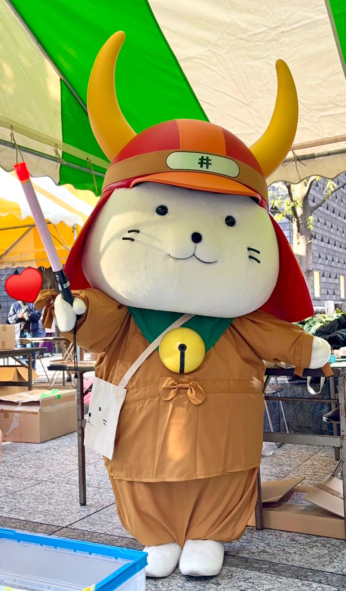 ちちんぷいぷい〜🪄 （忍者だけど🤫） #ひこにゃん #ここ滋賀