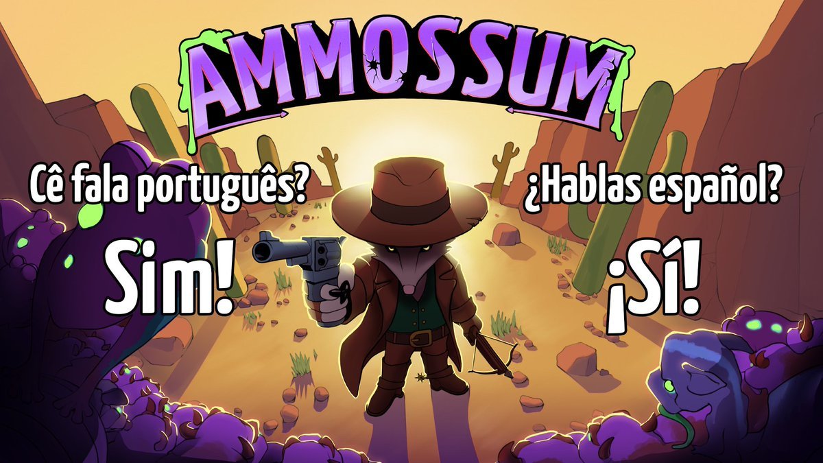 🇨🇴: Desarrollado por <a href="/WestGladeGames/">Ammossum | Wishlist on Steam</a>, Ammossum también estará disponible durante el #SteamNextFest con una demo completamente localizada por nosotros en Español. ¡Pruébalo, envíanos tus comentarios y estate atento, ya que también regalaremos keys de juego el día del lanzamiento!
