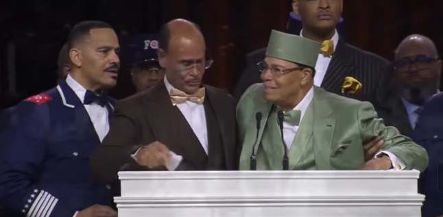 Renata564's tweet photo. Did you watch and witness the historic Saviours’ Day 2026 Keynote Address?

Watch clip @ https://t.co/ou8uVb9GdW

Full message at https://t.co/oZ4FtchTmK

#SD2026 #Farrakhan https://t.co/iTJApP40IF