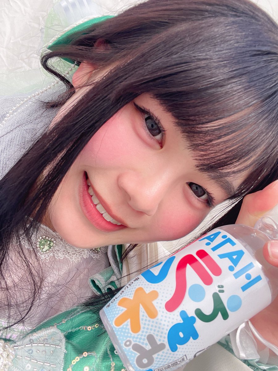 村上ｻﾏとりえるちゃんがラムネを奢ってくれました。神