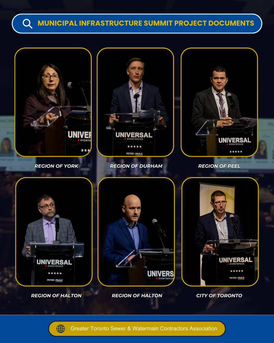 GTA Sewer & Watermain Contractors Association tweet media
