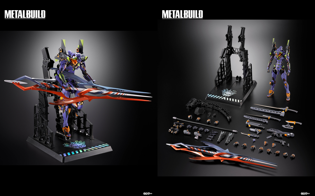 『#エヴァンゲリオン』シリーズより
「METAL BUILD エヴァンゲリオン初号機 30th with the spear of Gaius」がエヴァストアにて3月8日まで特別販売中！
🛒evastore.jp/shop/g/gC70067…

新規造形となる“ガイウスの槍”の他、各種武装が付属！
#シンエヴァ #エヴァ #evangelion #メタルビルド