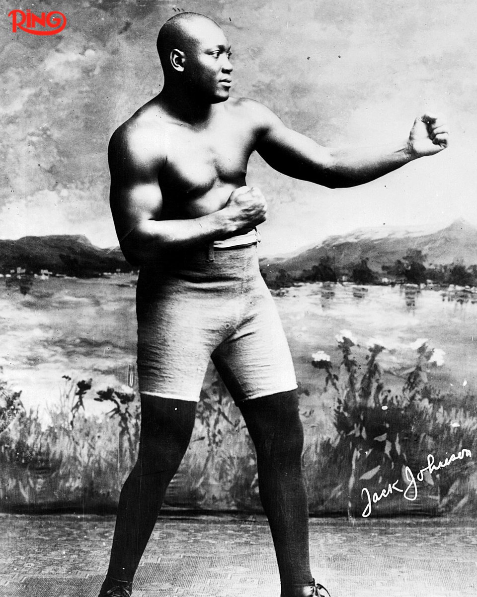 ringmagazine's tweet photo. GIANT OF THE RING 💪

World heavyweight champion Jack Johnson (1910).

Sign up and access 100 years of boxing coverage with The Ring Archive FREE ➡️ https://t.co/1xlU0OqIl4 https://t.co/iEmMyFBZEH