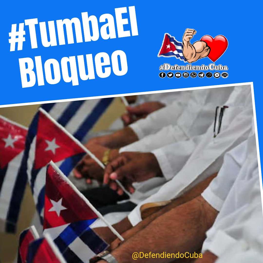 A pesar del inmenso costo del bloqueo, #CubaSoberana comparte todo lo que tiene, envía médicos hacia disímiles partes del 🌎, mientras que la política del gobierno estadounidense, es de guerra y destrucción. #CubaEstáFirme #CubaVencerá #CubaCoopera #BMCGuineaBissau #UnidosXCuba
