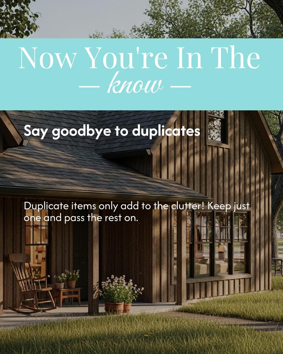 Team_Johnston's tweet photo. Downsizing Blues? 🎶 Transform the chaos into clarity: stick to items with purpose or sentiment, ditch the duplicates, and visualize your new space! Share your must-haves and move with ease into a simpler lifestyle. Ready to declutter? #DownsizeDelight 🚀 https://t.co/BiNF08gRBw