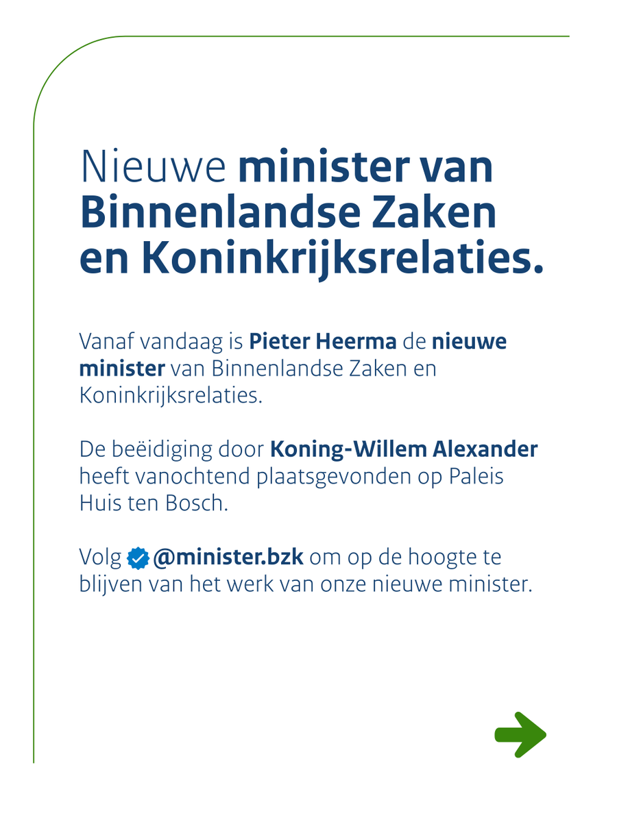 Ministerie van BZK tweet media