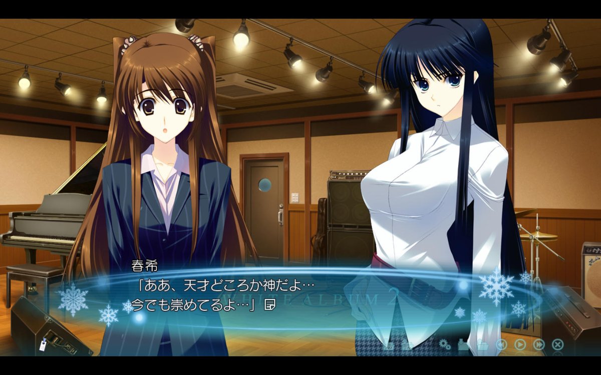 KazusaKitahara's tweet image. 冬馬かずさは（北原春希にとっての）神　#WA2