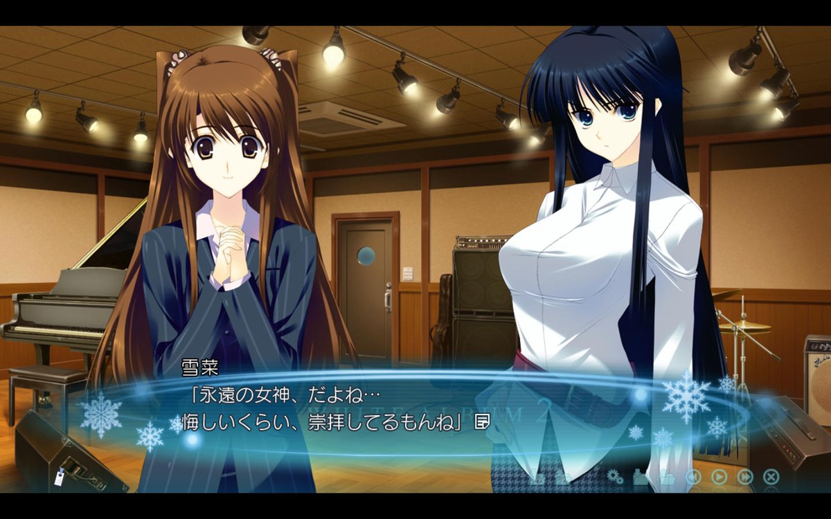KazusaKitahara's tweet image. 冬馬かずさは（北原春希にとっての）神　#WA2
