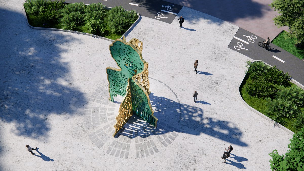 prospect_park's tweet photo. This #MemoryLaneMonday, we honor Shirley Chisholm, the first Black woman in Congress. As her monument moves forward at Prospect Park’s Parkside entrance, we celebrate representation in our green spaces. Learn more: https://t.co/lVzIHmAwyb
c. Renderings: O. Jeyifous + A. Williams https://t.co/rOjDQTG0FB