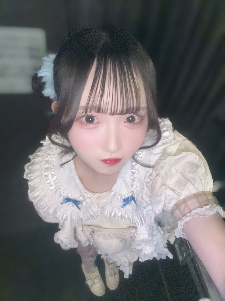 上から撮ってみた꒰ ՞⸝⸝ ·⸝⸝ ՞꒱🩵