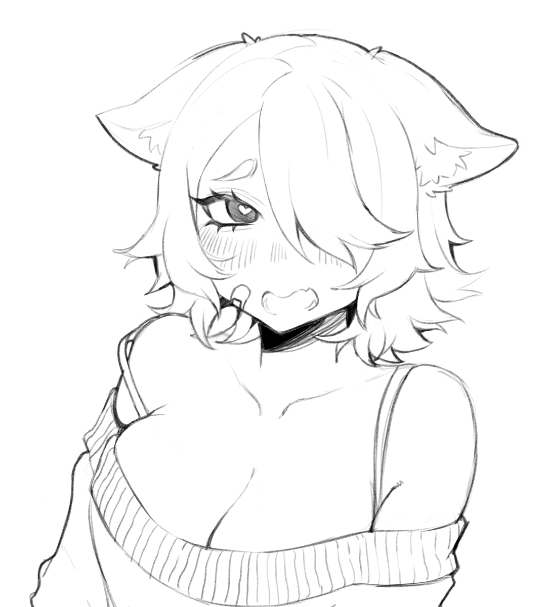 Comfy sweater sketch~