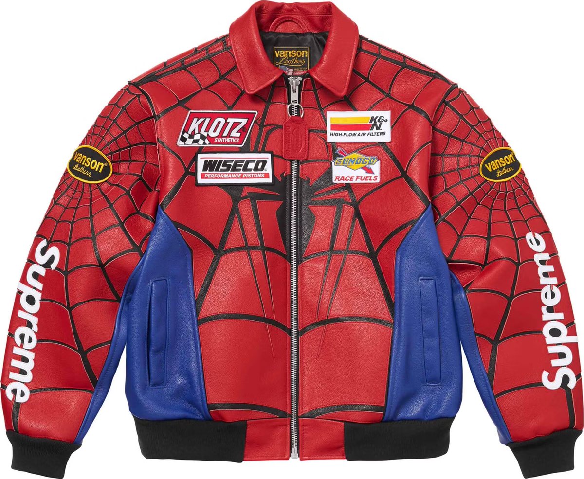Spider-Man x Supreme collab 😳🕷️🕸️