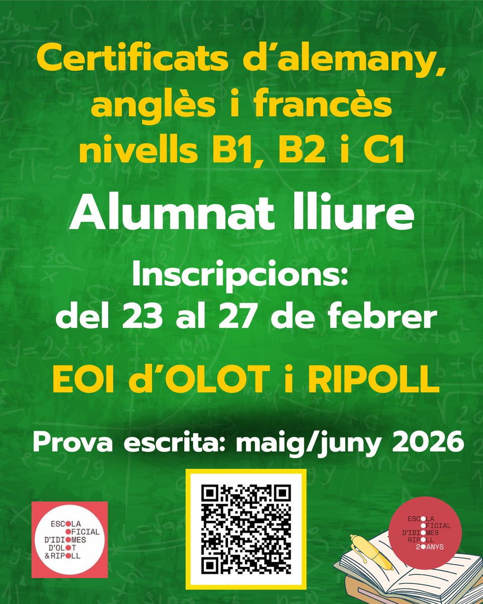 Escola Oficial d’Idiomes d’Olot tweet media