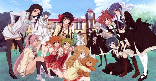 Yuuczan's tweet photo. rewatch Strawberry Panic NOW https://t.co/KPGcIWEFOq