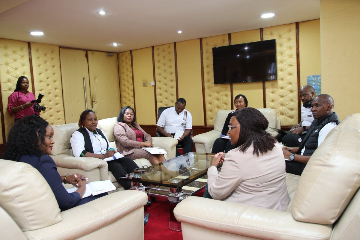 MakeItKenya's tweet photo. As part of our ongoing County Profiling Project, a team from KEPROBA is in @Meru_county validating the draft county profile and documentary, unlocking export potential for local producers.

Our CEO, Floice Mukabana, paid a courtesy call on Meru Deputy Governor Hon. Linda Koome, presenting the Meru County Profile and documentary, discussing ways to deepen collaboration. KEPROBA has already empowered the county through targeted training for officers and exporters. 

The Meru County Aggregation and Industrial Park is nearing completion, with prime spaces ready for investors.

#ExportAgendaKE 
@Trade_Kenya @MITIKenya @GovLeeKinyanjui