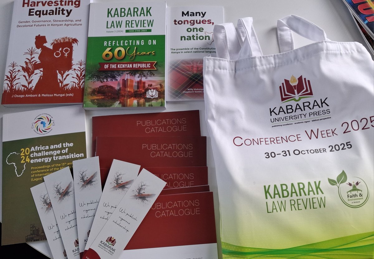 Kabarak University Press tweet media