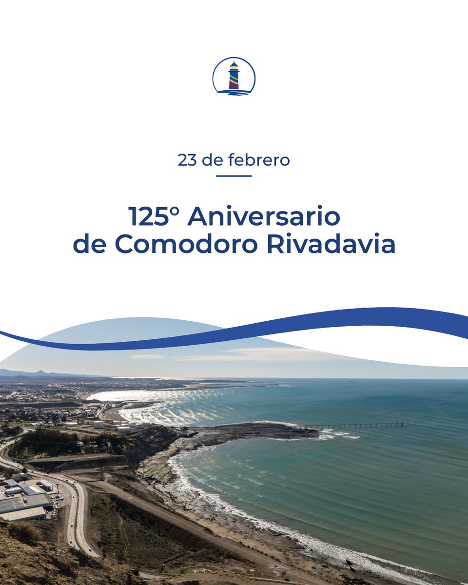 En el aniversario de Comodoro Rivadavia celebramos su historia, su gente y su espíritu de trabajo. ⚓🏙️

Desde Fundación Del Golfo reafirmamos nuestro compromiso con el desarrollo y el bienestar de la comunidad. 🤝✨

#ComodoroRivadavia #FundaciónDelGolfo