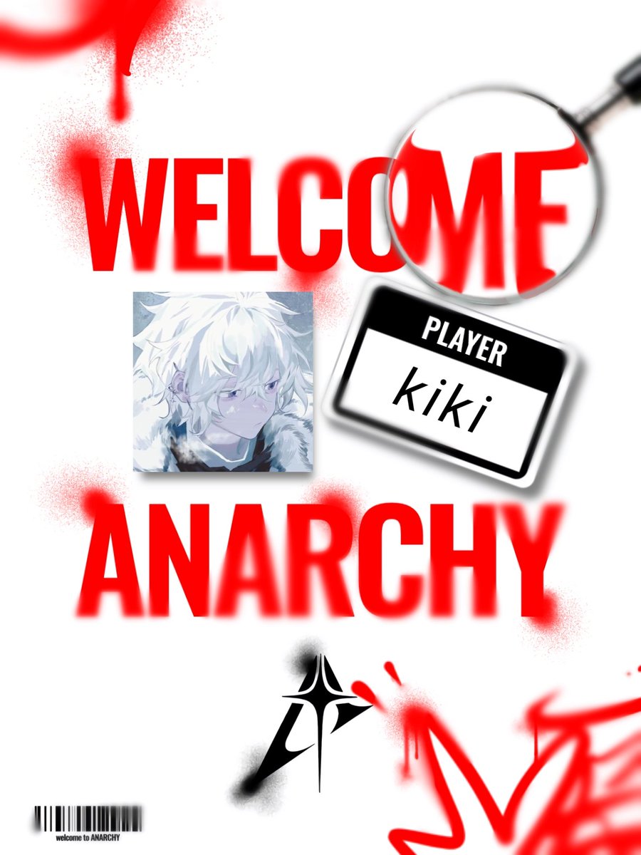 新メンバー加入のお知らせ

この度、ストリーマー部門にkiki (<a href="/Aiken_kiki/">kiki</a> )が加入致しました！今後の配信や活動に期待できる人です！
これからもkikiとチームの応援よろしくお願いします！！#ANARCHYWIN