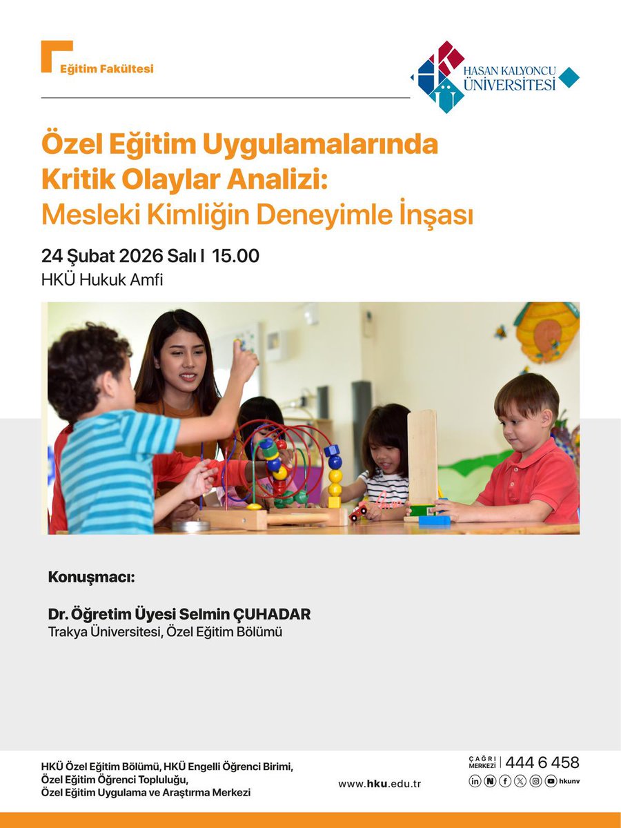 HKÜ Eğitim Fakültesi Resmi Hesabı tweet media