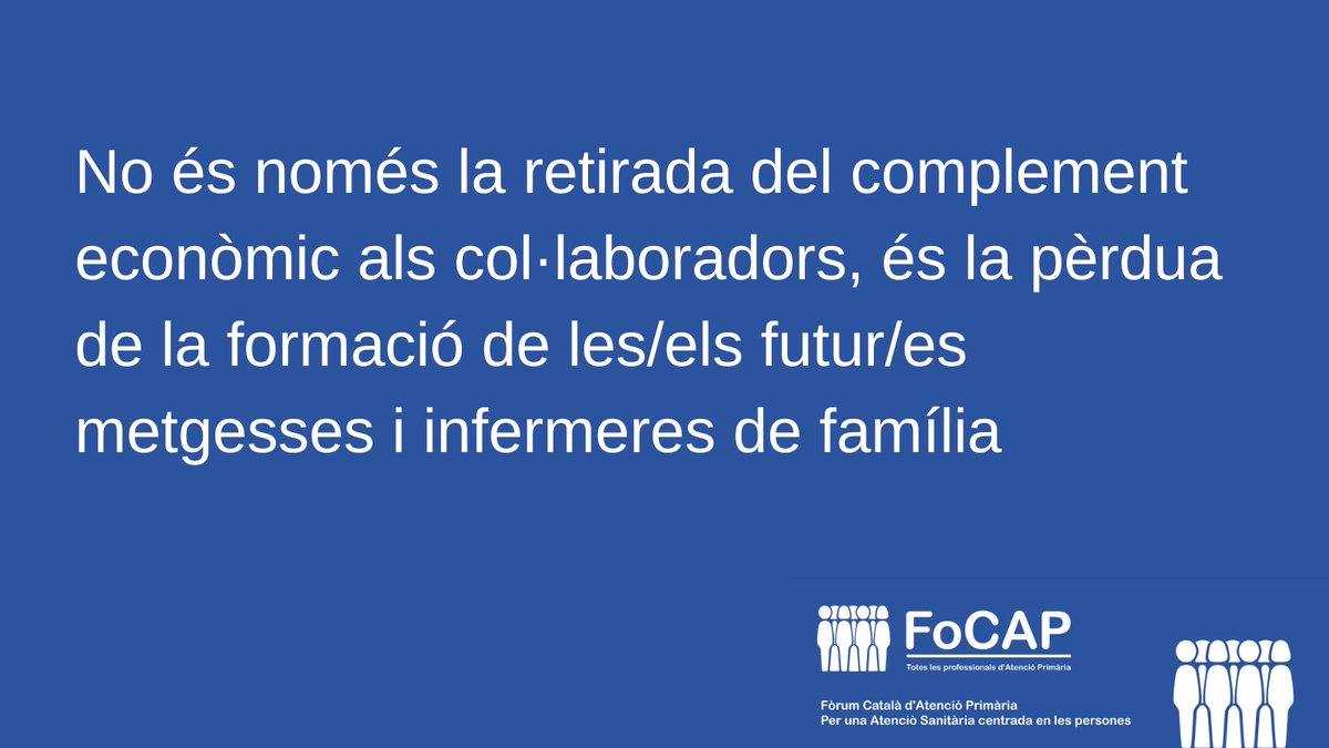 ⚪🔵 S’està posant en risc quelcom molt necessari per a la futura sanitat i per la població

🔗 focap.wordpress.com/2026/02/20/gar…