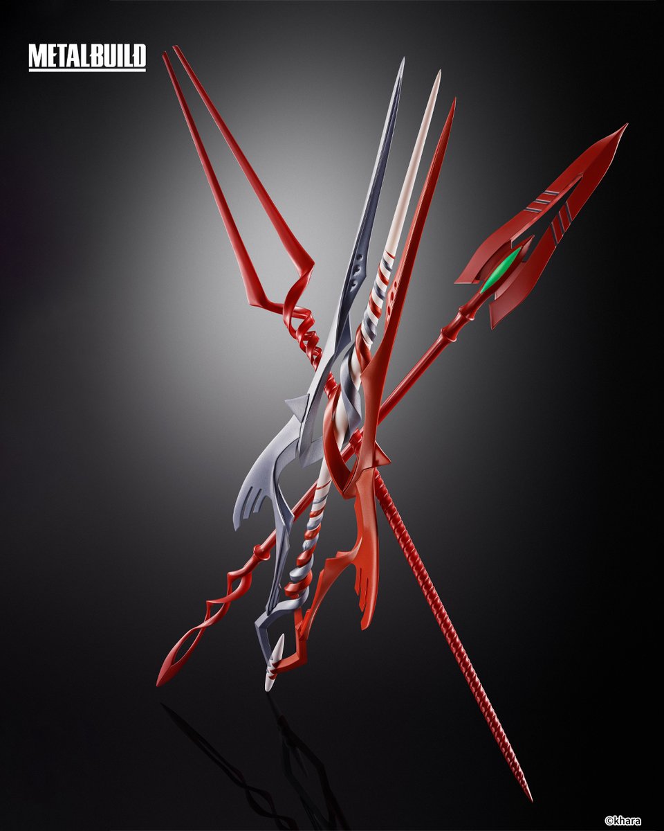 METAL BUILD エヴァンゲリオン3本の槍セット 30th with the spear