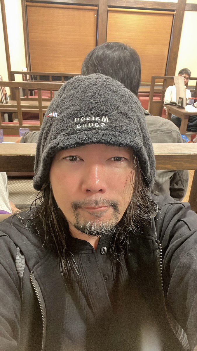 サウナで整ってきた〜♨️さて3月から戸隠にてサウナ界のカリスマと