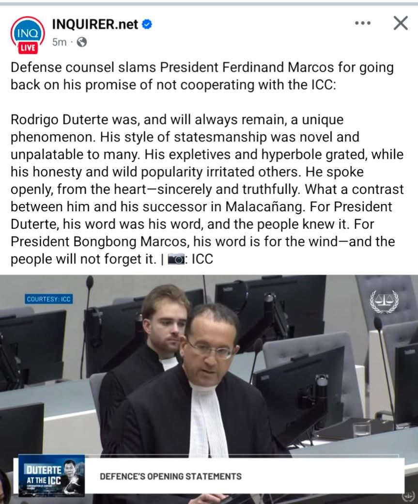 For President <a href="/bongbongmarcos/">Bongbong Marcos</a>  his word is for the wind.....

Louder👏🏻👊🏻👊🏻