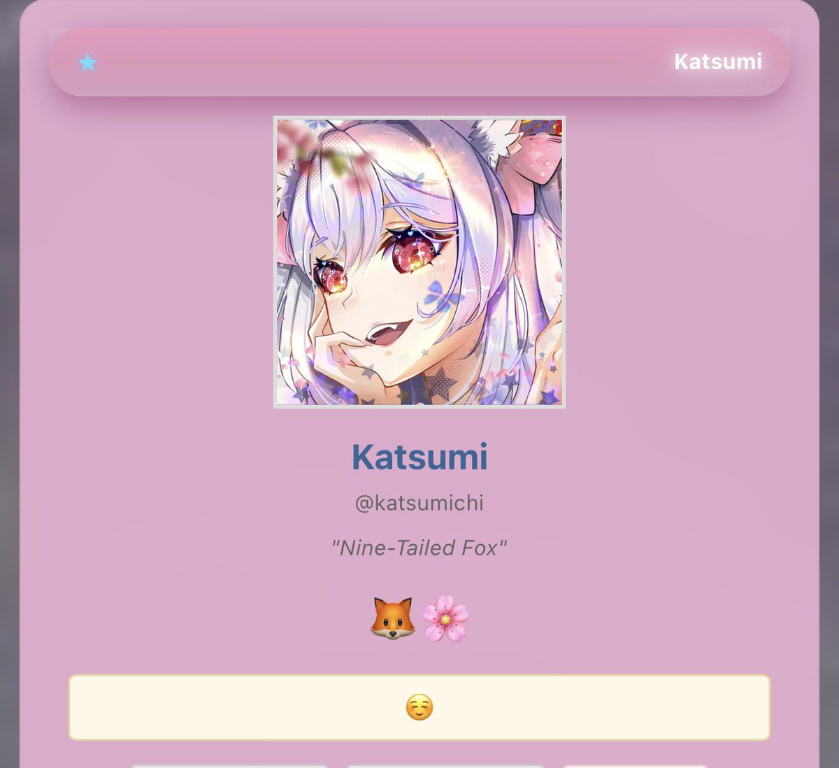 Katsumi 🦊🌸 🇨🇦 ╰❱❱【VDenWaifus】 tweet media