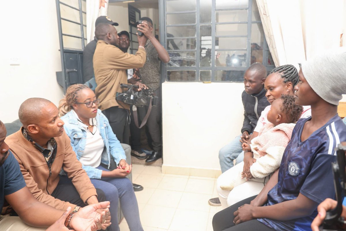 Today, we visited the family of Vincent Ayomo who was shot dead by the police in Kitengela.
 
We have taken care of the funeral expenses.

Political rallies should be spaces for dialogue, not tragedy. The loss of Vincent Ayomo at the Kitengela rally is heartbreaking and