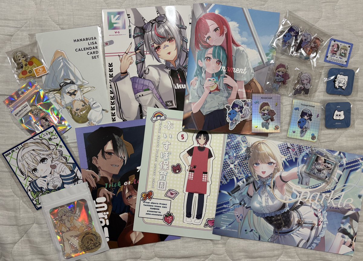 VGGC11th 戦利品！ シノイさんの絵柄好きやから色紙とポスターは残念