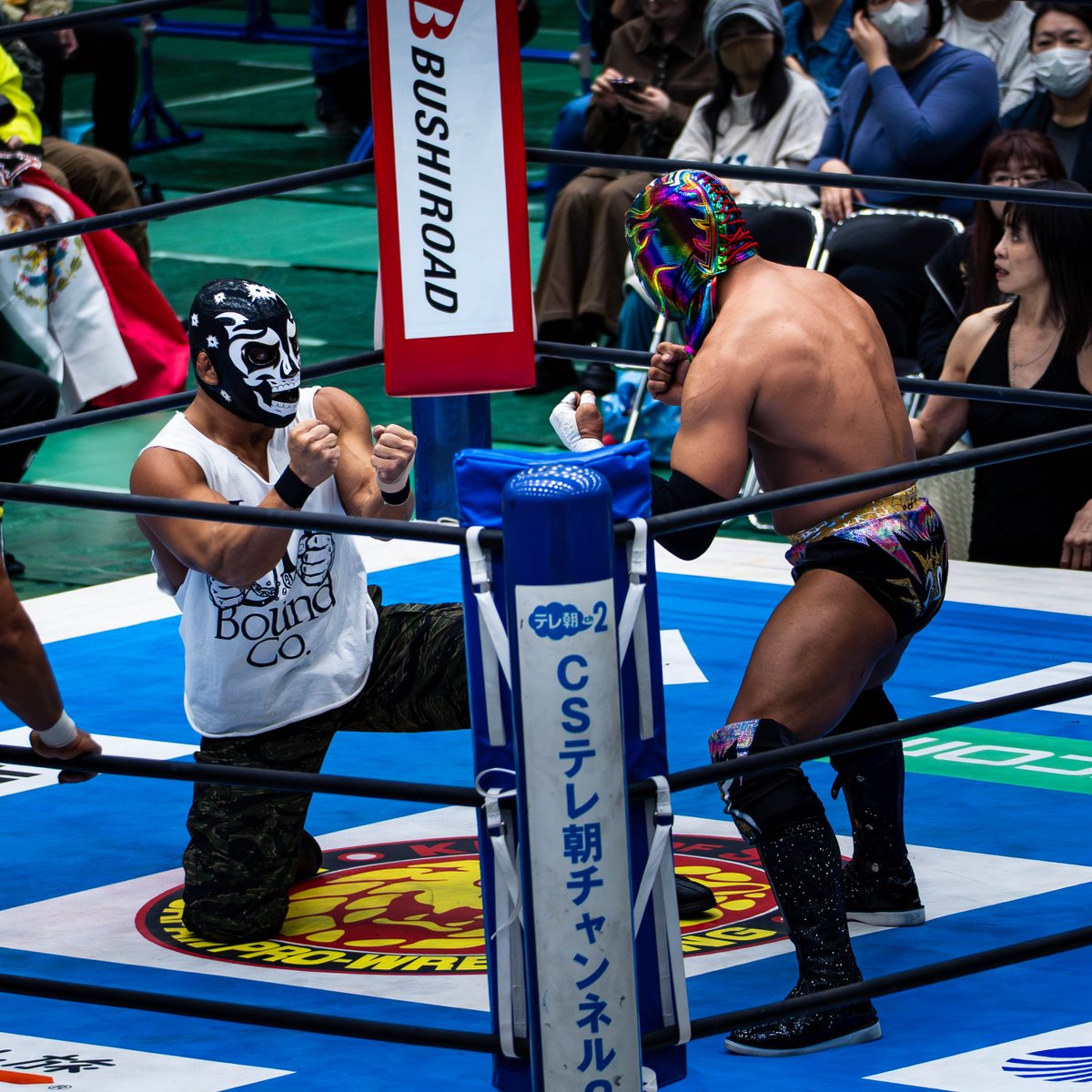 meke_pw's tweet photo. 2026.2.23 FANTASTICA MANIA 2026 愛知県武道館 
 ボーンソルジャーJrさんとティタンが仲良くやってるみたいでうれし～
#njcmll #TITAN #UBCo https://t.co/2wW4HSzHNP