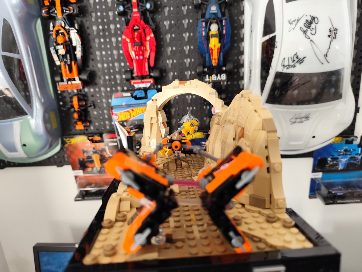Regardez mon super lego diorama star wars !