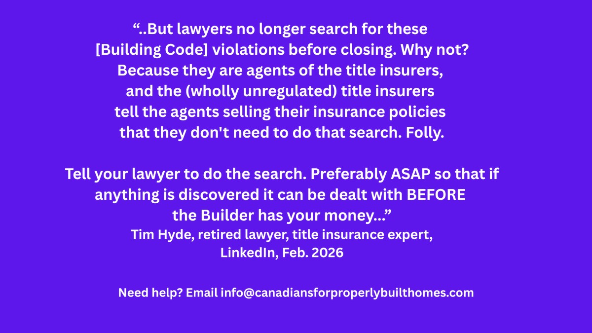 CPBH01's tweet image. Canadians - are you considering purchasing a newly built home/condo? If yes, ⤵️.

#TitleInsurance #NewlyBuiltHomes #cdnpoli