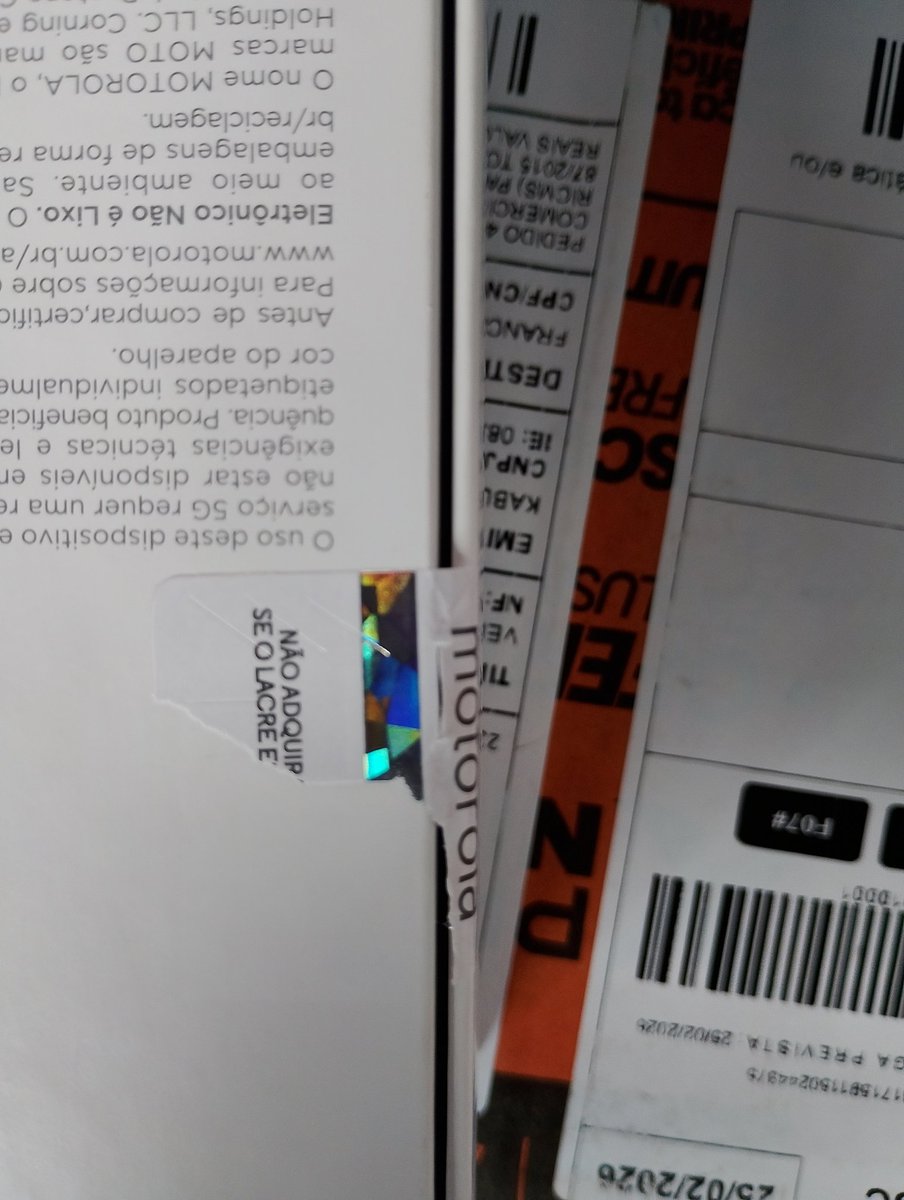 Oi <a href="/magalu/">Lu do Magalu 💙</a> e @magazineluiza, recebi meu Motorola Edge 60 Pro com o LACRE VIOLADO e a caixa suja. Protocolo 136975213. 0celular é minha ferramenta de trabalho e não posso esperar 48h por uma 'análise' de algo óbvio. Quero trocar na loja física já! 🚨📱 #Magalu #Motorola