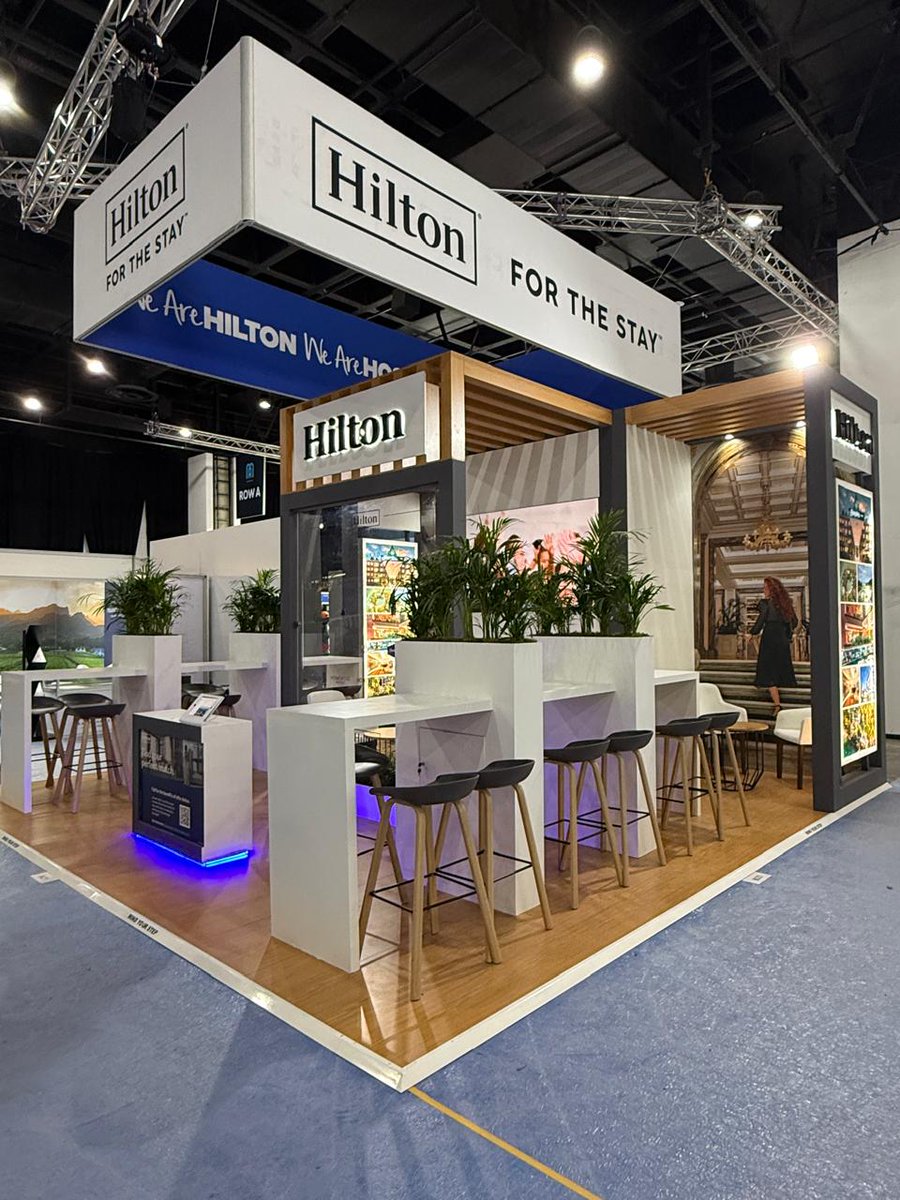 SSQ Design was proud to once again bring Hilton's presence to life at Meetings Africa 2026. We hope you had an exceptional show!
#SSQDesign #MeetingsAfrica2026