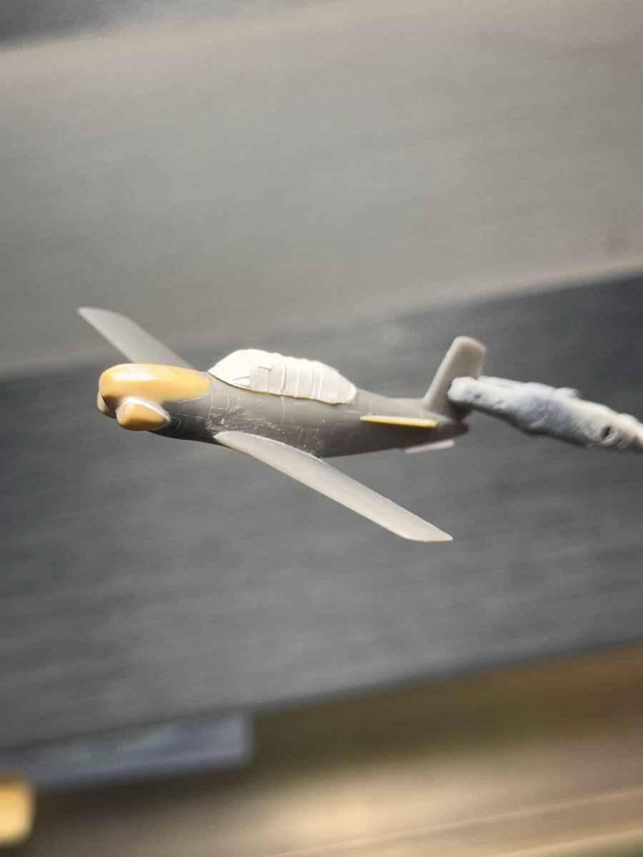 SYJ015's tweet photo. Platz 1/144 Beech T-34C 初級教練機 https://t.co/yzn3JzSByG