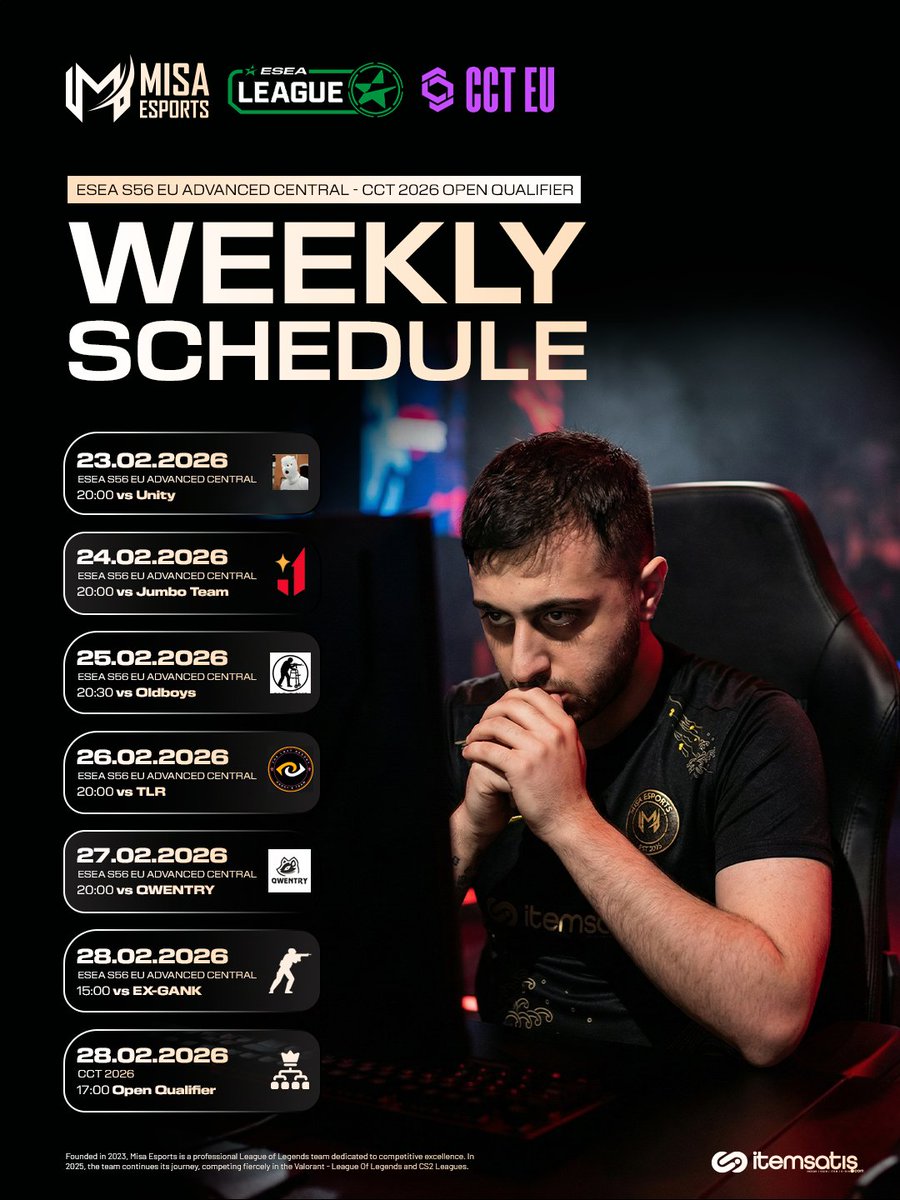 Misa Esports tweet media