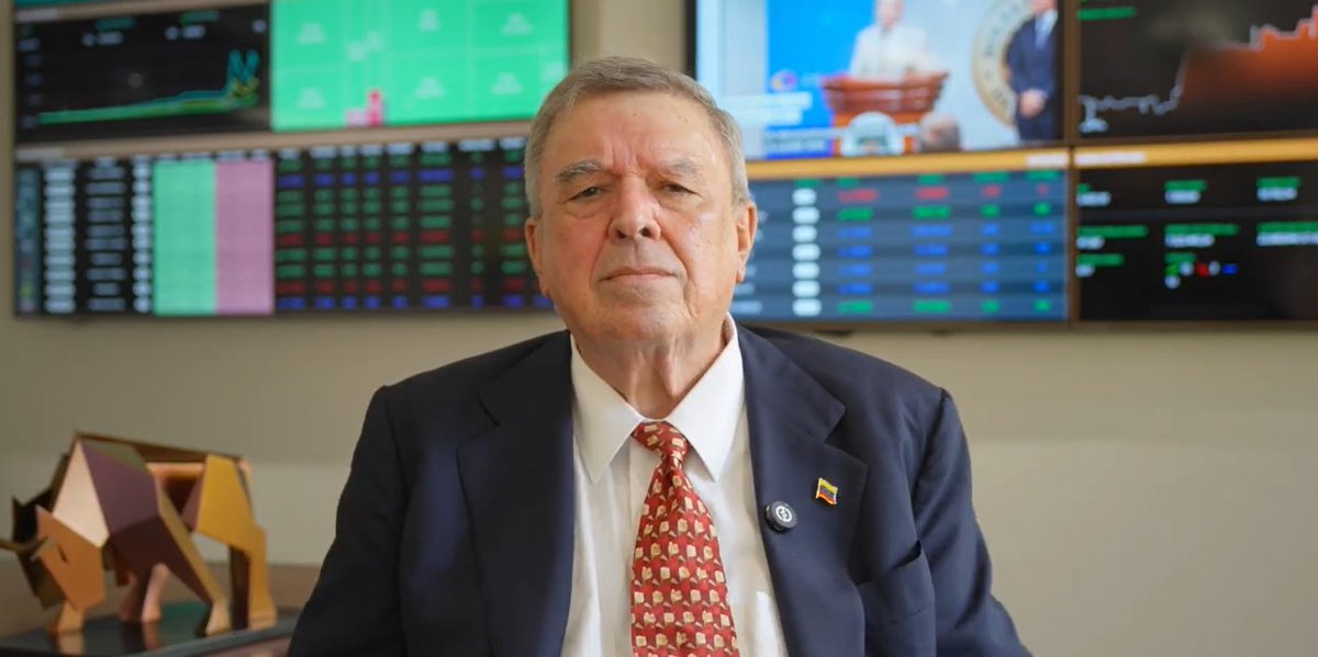 Bolsacaracas's tweet photo. La Bolsa de Valores de Caracas es el punto de encuentro donde el ahorro se transforma en inversión productiva para empresas de todos los tamaños, afirma José Grasso Vecchio (@josegrasso), presidente de la institución. 

📽️ https://t.co/9Uu21khNVo