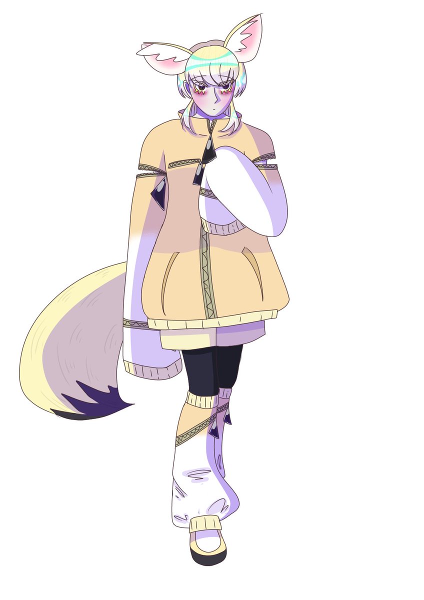 立ち絵公開！ペットにできるけど人馴れ・飼育が難しいかつ特徴的な耳を