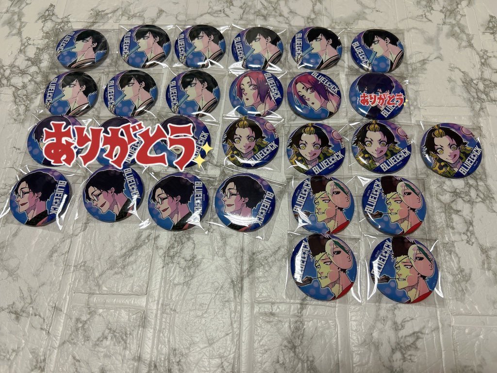 譲渡】ブルーロック 浴衣 缶バッジ 中国限定再販 譲 ☆蜂楽 凛 御影