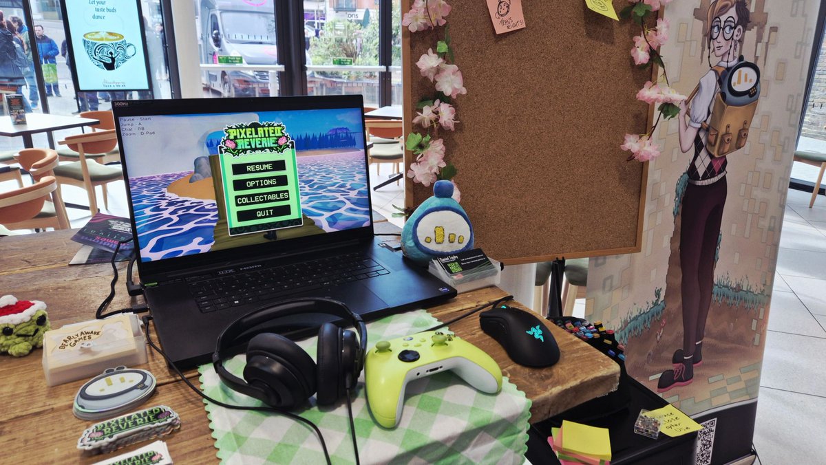 TeamReverie_Dev's tweet photo. What a fantastic day we had at Guildford Games last friday! Thank you to everyone one who playtested our latest demo.

A huge thank you to the Guildford Games team and the UCA Games Incubator Studio - hope to be back again next year! 
Read more: https://t.co/O1kXH8Ql4Q https://t.co/EoK10sipQ5