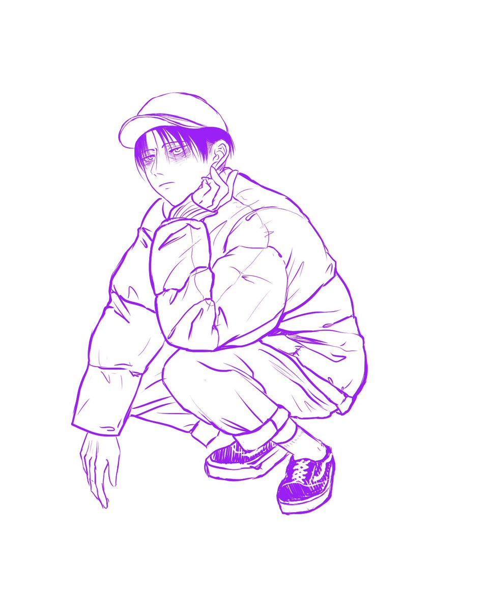 #巨中リヴァイ #巨中リ #リヴァイ #levi 

진짜 거중리 잘 안그리는데 함 그려봄