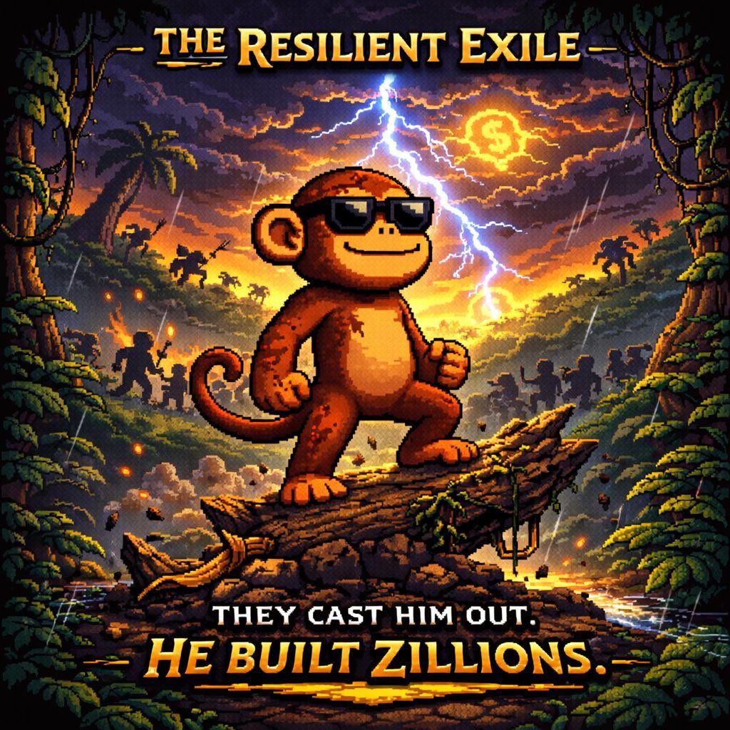 Every meme tells a story that epitomises its character.

Not sure what Monko’s is?

Monko is the story of a lone primate in the savagery of the jungle trenches — pure grit when everything’s trying to peel you apart.

Resilience in environments built to destroy you.

Shunned by