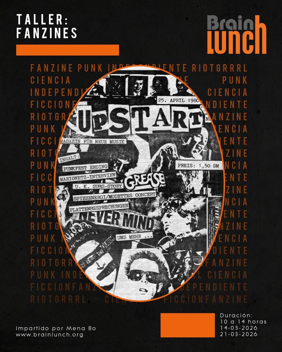 BrainLunch's tweet photo. ¿Tienes ideas, historias o arte que quieres compartir? 🎨
Los fanzines llevan décadas demostrando que no necesitas una editorial para publicar. Solo tijeras, pegamento, creatividad y algo que decir.

#Fanzine #TallerCreativo #DIYCulture #CDMX #Autopublicación #ArteIndependiente https://t.co/YU4wfiYZn0