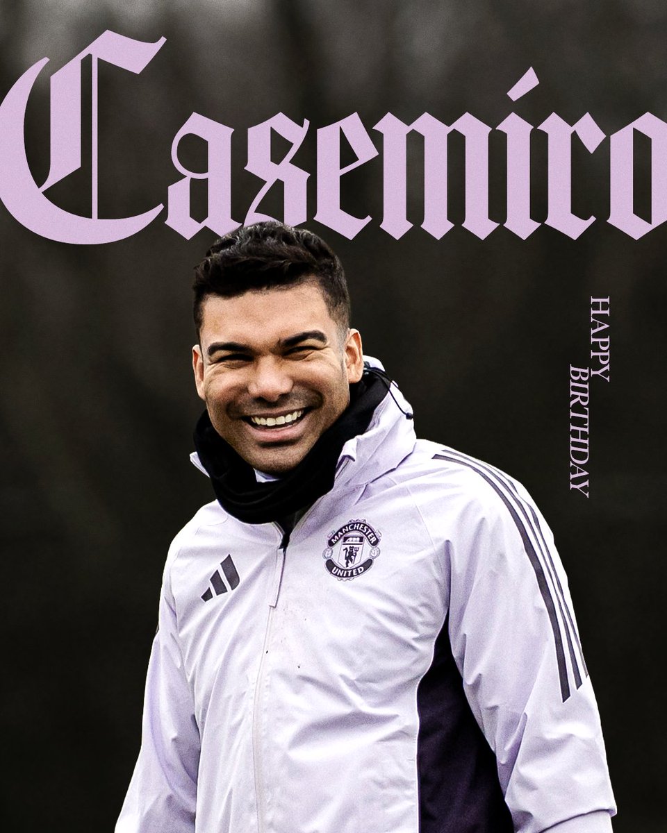 HAPPY BIRTHDAY CASEMIRO 🎉

#EVEMUN Tottenham Gyokeres Dremo #TOTARS Simi Spurs Ezra El Mencho CJNG GM CT E-money Carrick Mbeumo BNXN Blord Kcee Olakunle Churchill J Cole