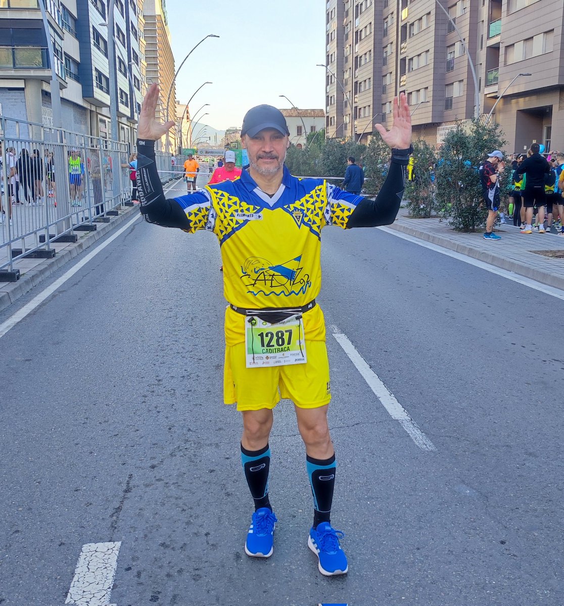 VALENCADI's tweet photo. Ayer en el Maratón Castellón. Terminado una más al saco.#cadistasdetraca🇺🇦 https://t.co/OGCGnF3kxo