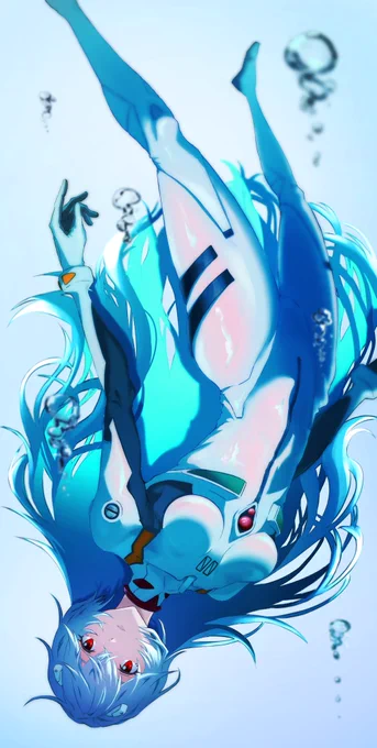 過去絵ですが ありがとうエヴァンゲリオン30周年